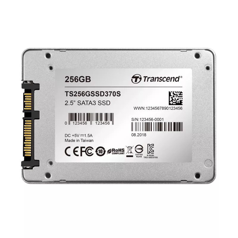 Transcend SSD 256 GB 2,5 Zoll SATA3 TS256GSSD370S