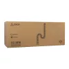 Kabelmanagement SBOX CC-1016W weiß, 16 Schlitze für Netzwerk- und Stromkabel