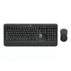 Logitech MK540 Advanced – Tastatur-Maus-Set – kabellos – 2,4 GHz – QWERTY – Italienisch
