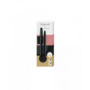 Kugelschreiber und Füllfederhalter Pelikan Jazz Noble Elegance Schwarz 2 Stk.