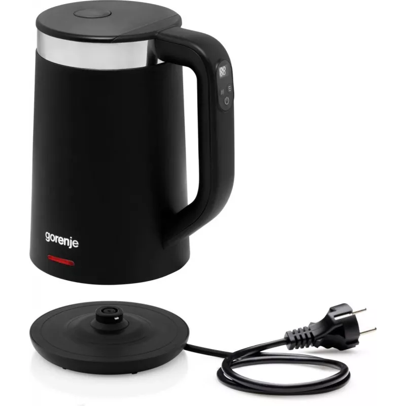 Gorenje K17TRDW Wasserkocher 1,7 L 2200 W Schwarz