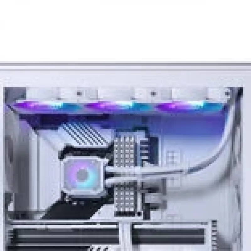 PHANTEKS XT Pro Ultra Fenster aus gehärtetem Glas, D-RGB + Glacier One 360M25 Gen2 DRGB, 360 mm, Bundle - Weiß