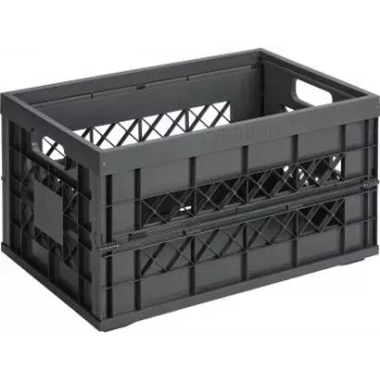 Aufbewahrungsbox Sigma home 57700636 quadratisch Anthrazit 45L 530x354mm