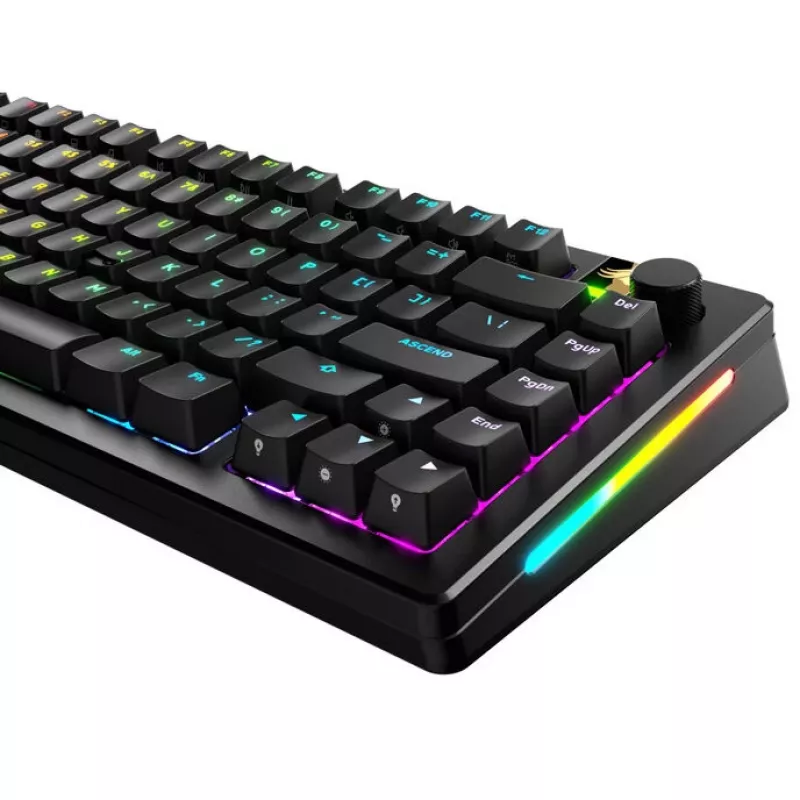GLORIOUS GPBT Backlit Keycaps — ANSI-Layout, PBT-Material, schwarz