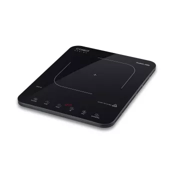 Caso ProSlim 2000 2236 Mobiles Einzel-Induktionskochfeld, Glas, Sensor-Touch, Schwarz