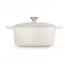 Le Creuset Signature Bräter rund 26cm Meringue (21177267164430)