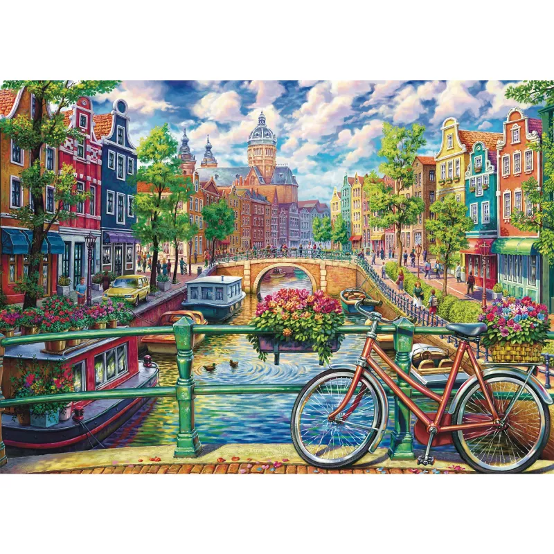 Puzzle Schmidt Spiele Amsterdam Canal Magic 1000 Teile
