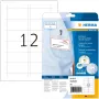 Einleger für Namensschilder HERMA A4 75x40 mm 300 Stück