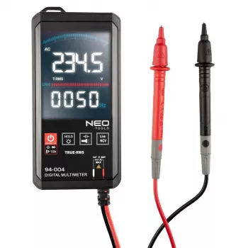Digitalmultimeter NEO tools N94-004 mit Digitalanzeige – misst Spannung und Strom
