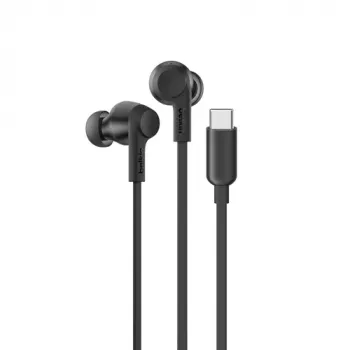 Kabelgebundene In-Ear-Kopfhörer Belkin SoundForm G3H0003HQBK mit USB‑C-Anschluss und aktiver Geräuschunterdrückung (schwarz)