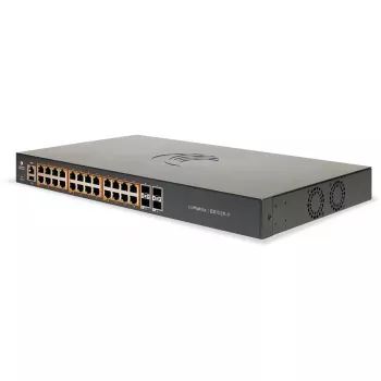 Cambium Networks cnMatrix EX1028-P Intelligent Ethernet PoE+ - Switch - Glasfaser (LWL)