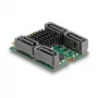 DeLOCK 61062 Interner SATA-Adapter M.2 auf SATA 6 Gbit/s RAID 0 1 10 JBOD