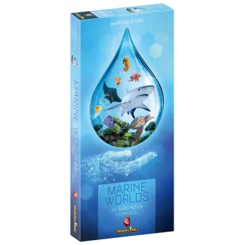 Ark Nova: Marine Worlds Erweiterung, Brettspiel auf Englisch