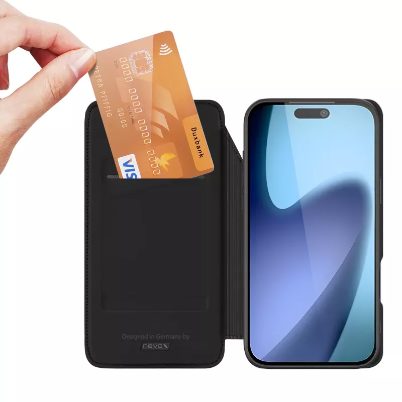 nevox Vario Series - iPhone Air Book Case schwarz - Hülle (2515)