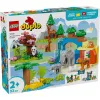 LEGO DUPLO Town Wilde Tierfamilien 3-in-1 Spielset 10446 – 92 Teile, ab 2 Jahren, 200×220×340 mm
