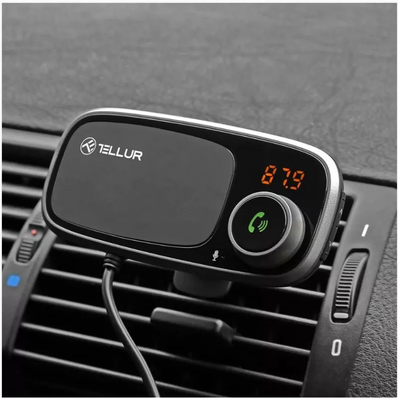 Magnetische Telefonhalterung Tellur FMT-B6 Schwarz — Verstellbarer Winkel, kompatibel mit Smartphones