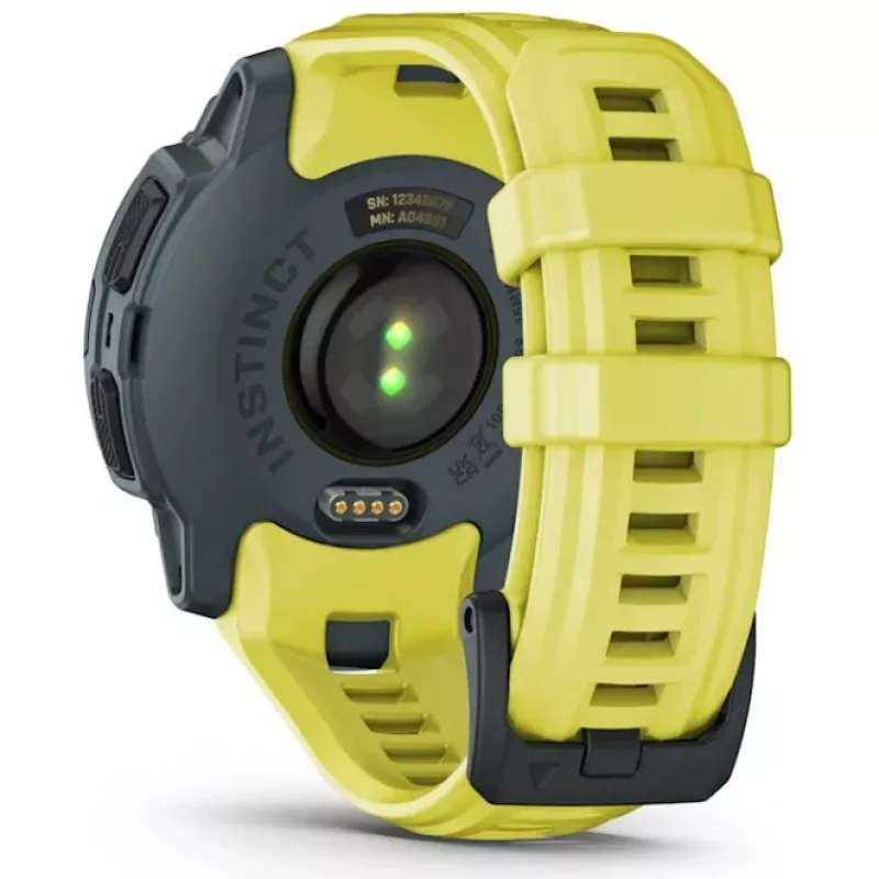 Garmin Instinct E 2,29 cm (0,9) MIP 45 mm Digital 176 x 176 Pixel Lime GPS (Satellit)