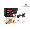 Wandhalterung MACLEAN MC-503A S für 23 Zoll–42 Zoll Bildschirme, neigbar ±20°, VESA 75×75–200×200, 30 kg, silber