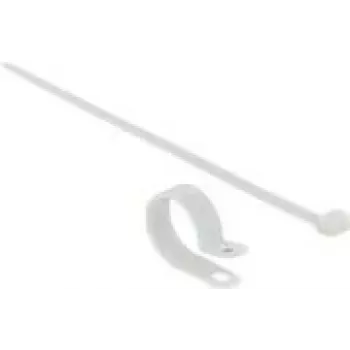 Leiter-Kabelbinder DeLOCK 18875 Nylon Weiß 300 mm 10 Stück