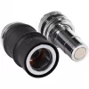 Alphacool Quick Disconnect Set BLH1A IG-IG mit Schott-Anschluss – Schnellkupplungspaar für G½/G1/4-Anschlüsse