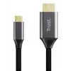 USB-C auf HDMI Kabel TRUST CALYX 25630, 4K (3840x2160), 2 m, schwarz, Stecker-Stecker