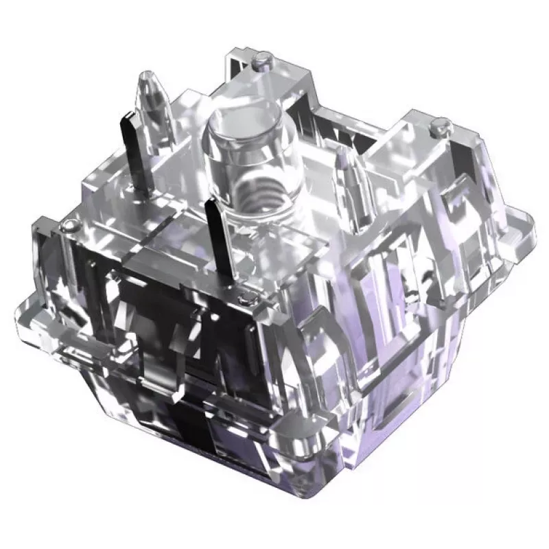 Mechanische Tastaturschalter GLORIOUS Mako Ultralight 5-Pin MX-Stem 40g taktil vorgeschmiert, 110 Stück