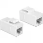 Keystone-Modul DeLOCK 86379 abgewinkelt Weiß RJ-45