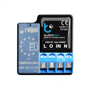 SwitchBox Wireless blebox SwitchBox Schwarz