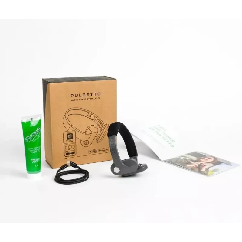 Pulsetto Vagusnerv-Stimulator Nackenband Entspannung und Schlaf WELL-BEING