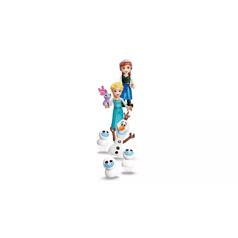 LEGO DISNEY 43281 Elsas Eisschloss und Schneefahrt-Abenteuer