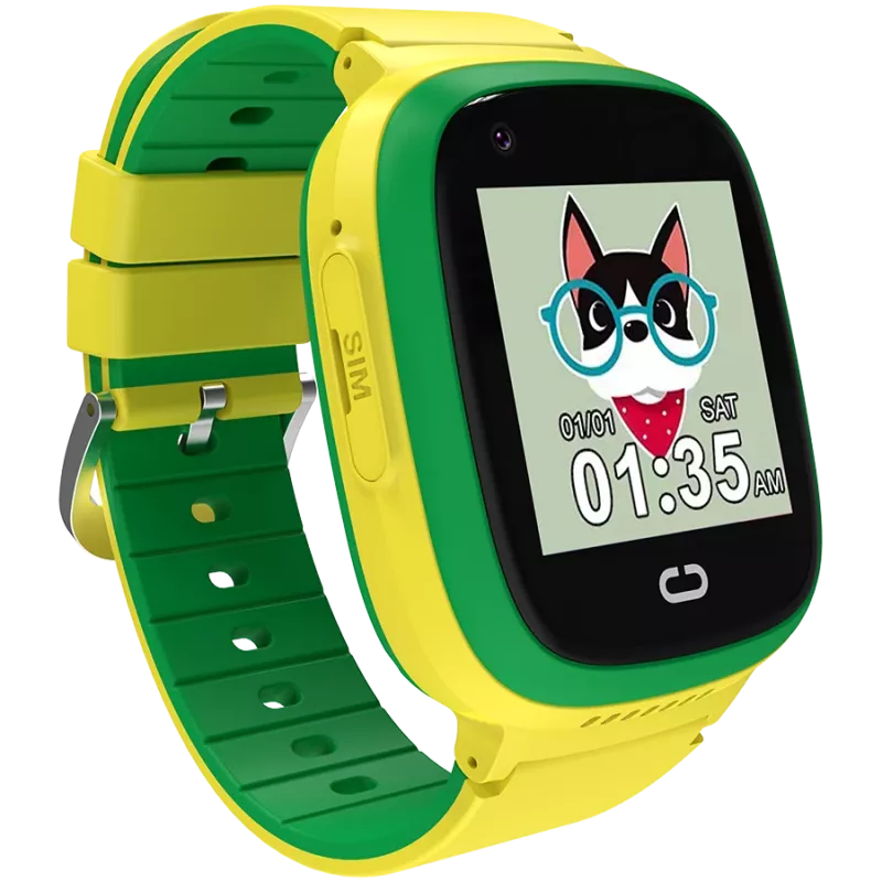 Kinderuhr CANYON Sunny KW-48 Video 4G GPS Spiele&Musik Grün