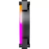 MONTECH RX140 PWM 140mm ARGB Reverse-Blade-Gehäuselüfter - Schwarz