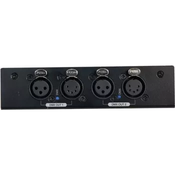 DMX-Splitter EUROLITE DMX Split 2 3/5-Pin — 1 Eingang auf 2 Ausgänge, unterstützt 3-Pin- und 5-Pin-DMX