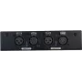 DMX-Splitter EUROLITE DMX Split 2 3/5-Pin — 1 Eingang auf 2 Ausgänge, unterstützt 3-Pin- und 5-Pin-DMX