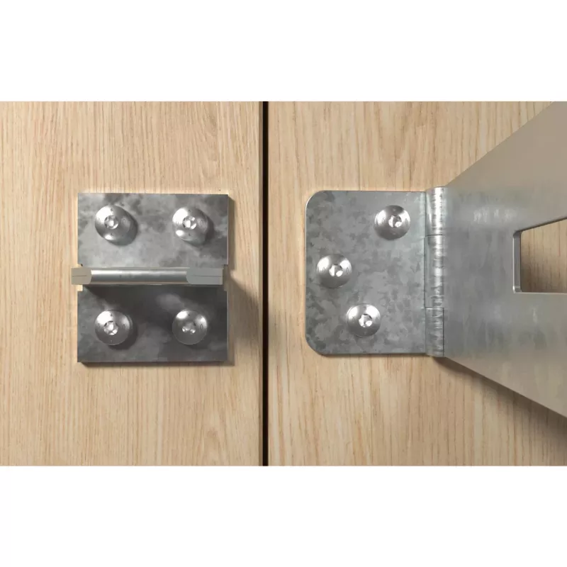 Schraube FISCHER 670332 — Holzschraube aus Metall 40 mm, Ø 4,5 mm, Gewindelänge 35 mm, 200 Stück