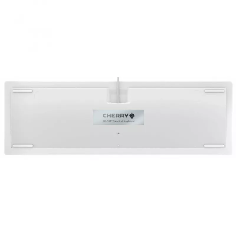 Contour Design Active Key Contour QuickClean Medizinische Tastatur IP68 Full-Size Kabelgebunden Weiß DE C8112