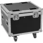 Flightcase Roadinger 4x TMH-S90/H90/B90 — robustes Design für 4 Geräte