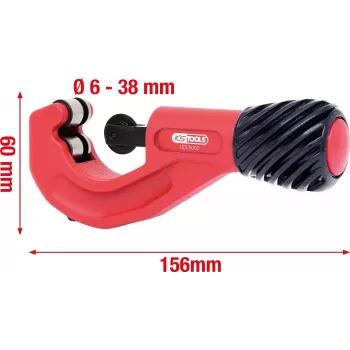 Rohrschneider ks tools 103.5000 für Rohre Ø6–38 mm, Länge 156 mm