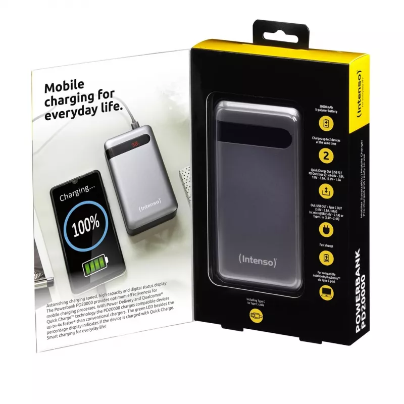 Tragbare Powerbank Intenso PD20000 20000 mAh