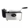 Fritteuse ESPERANZA FALAFEL Single 3 L — Edelstahlbehälter, 2200 W, einstellbarer Thermostat