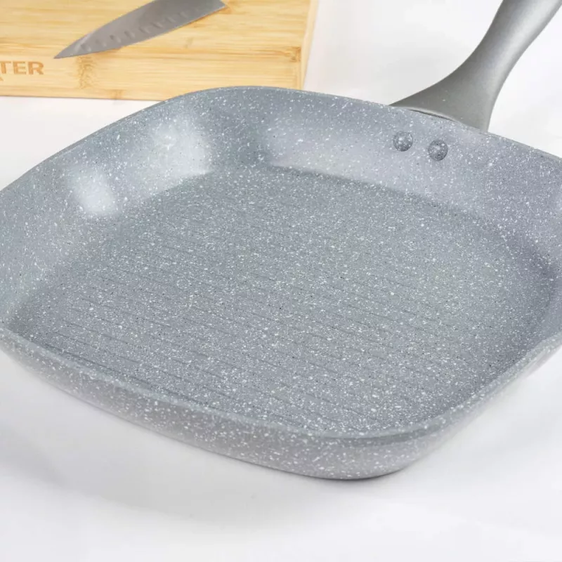 Grillpfanne Salter 28 cm antihaftbeschichtet mit Marmorbeschichtung