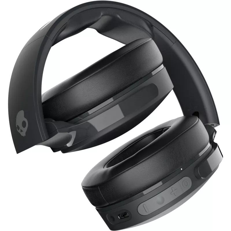 Over-ear-Kopfhörer Skullcandy Hesh Evo — kabelgebunden & Bluetooth 5.0, 36 h Akku, USB-C, 3,5 mm, faltbar, Geräuschunterdrückung, schwarz