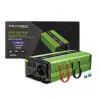 Auto-Wechselrichter Qoltec Monolith 1200 W Grün 12 V