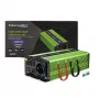 Auto-Wechselrichter Qoltec Monolith 1200 W Grün 12 V