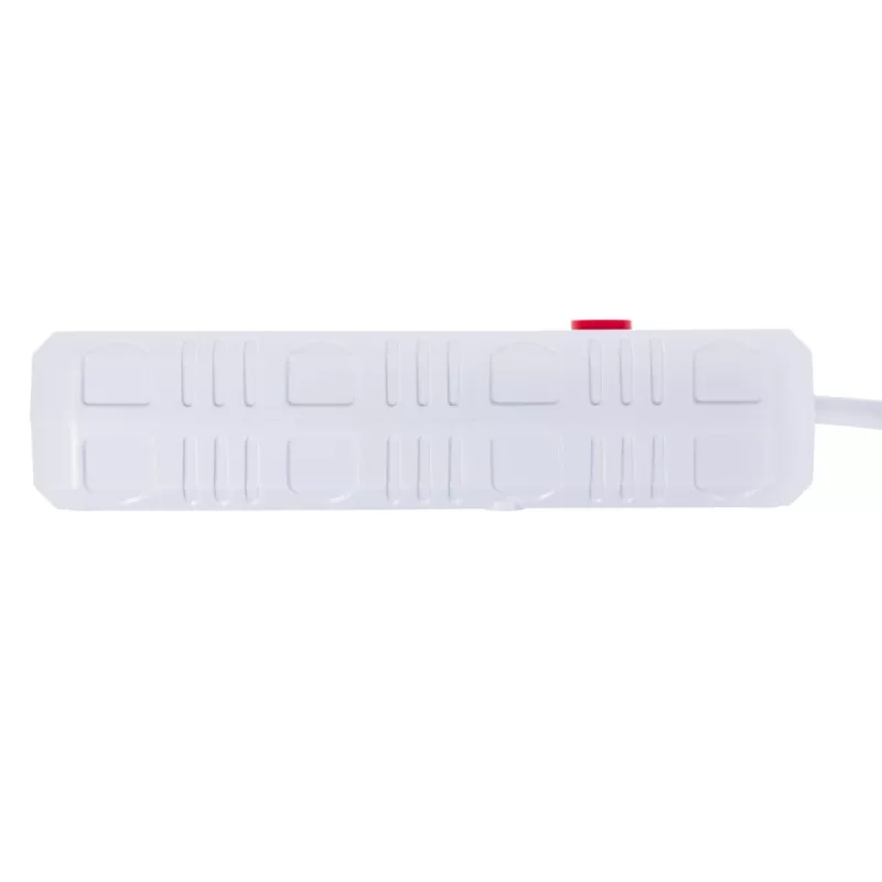 Steckdosenleiste MACLEAN MCE392 W — 4 F-Steckdosen, 3×USB A, 110–240 V, 2,1 A max, 2500 W, 1,5 m Kabel, weiß