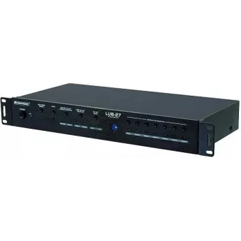 Lautsprecher-Umschalter Omnitronic LUB-27 7-fach schwarz