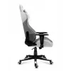 Huzaro Force 6.2 Stk.-Gamingstuhl Bucket-(Schalensitz) Grau, Weiß