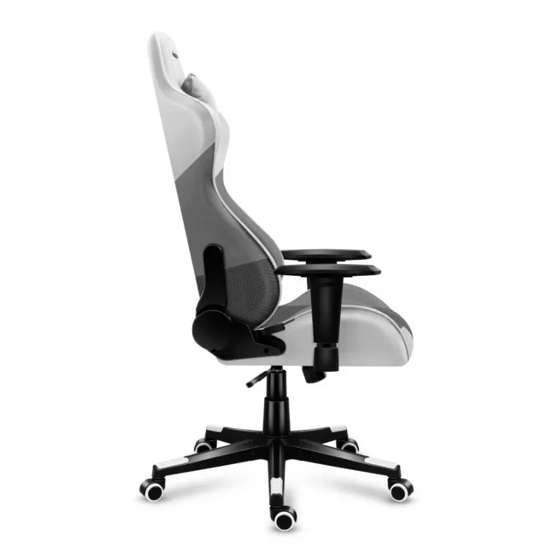 Huzaro Force 6.2 Stk.-Gamingstuhl Bucket-(Schalensitz) Grau, Weiß