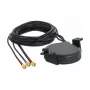 Antenne DeLOCK LTE MIMO GNSS 3 x SMA-Stecker RG-174 3 m Außenbereich schwarz