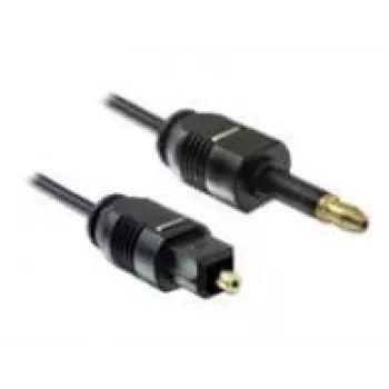 Toslink-Audiokabel DeLOCK 82876 2m Mini-TOSLINK Schwarz